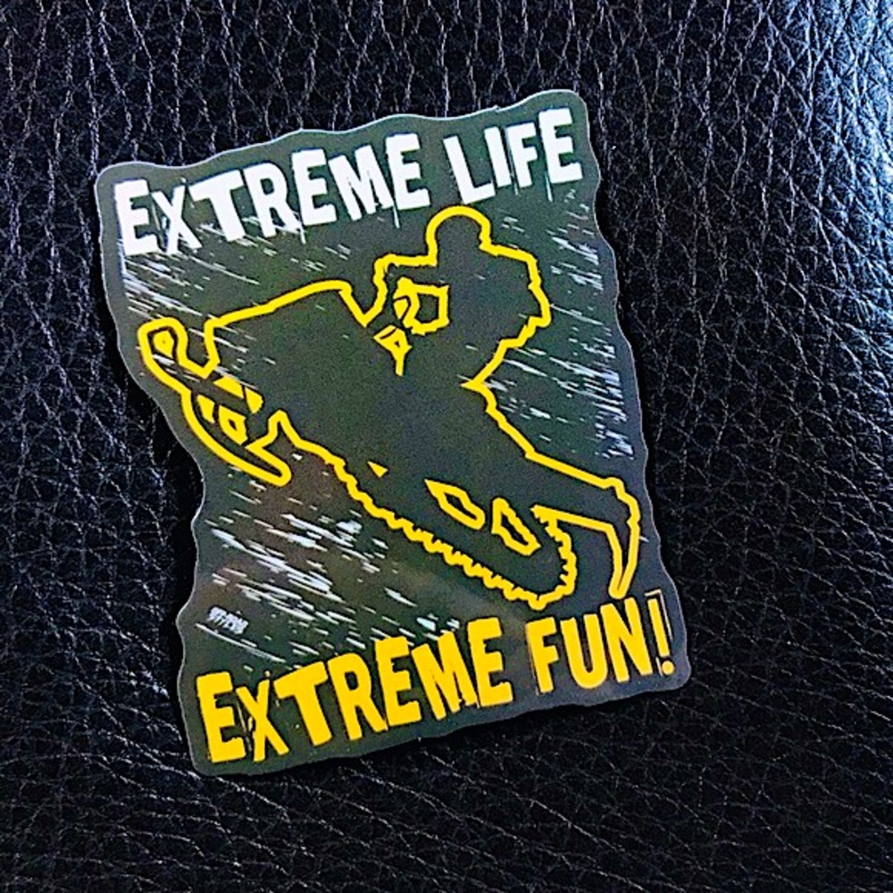 Extreme Fun Single Decor Accent Athletics Sticker